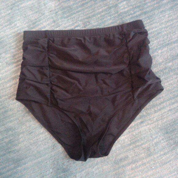High Waist Swim Bottoms - Picture 1 of 4